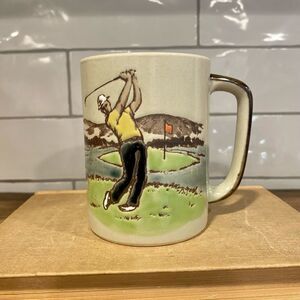 Vintage Ceramic Golf Mug Excellent Condition Golfer Gift Coffee Tea